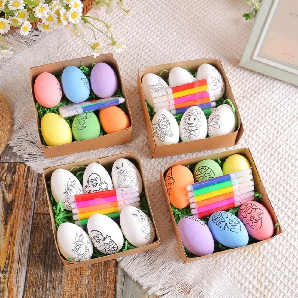 Eggcellent Children Egg Painting DIY - Pack of 6 